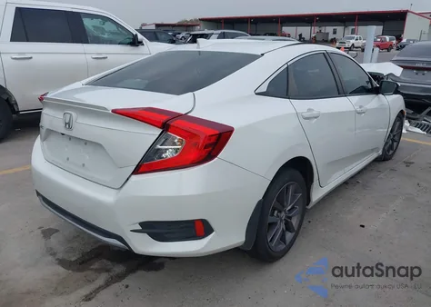 2020 Honda Civic Ex из США, поврежденный, VIN 19XFC1F37LE012182